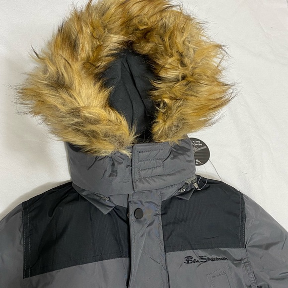 Ben Sherman Hooded Parka - Picture 4 of 11